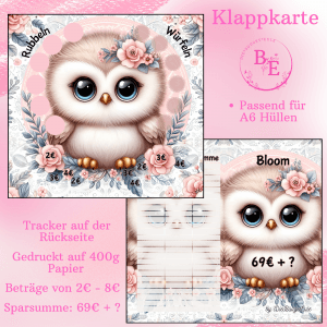 Bloom Klappkarte