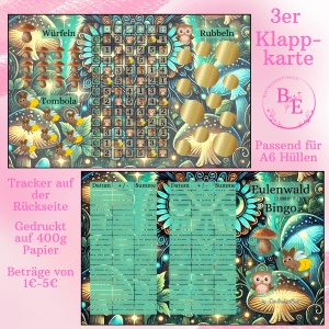 Eulenwald Bingo 3er Klappkarte