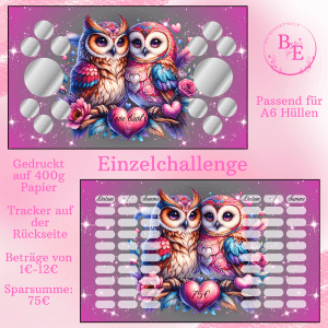 Love Owls Rubbelchallenge