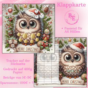 Merry Christmas Klappkarte