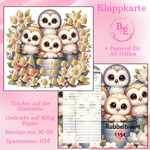 Rubbeltraum Klappkarte