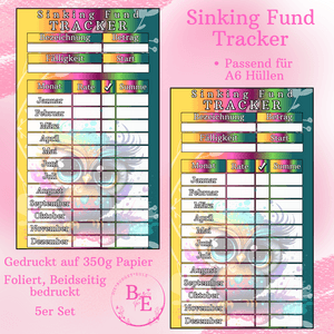 Sinking Fund Tracker 5er Set